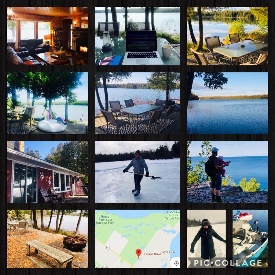 Lakefront Hope Lodge Miller Lake Exteriér fotografie
